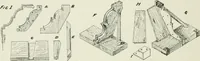 An illustration from Plastering, plain and decorative. A practical treatise on the art & craft of plastering and modelling, including full descriptions of the various tools, materials, processes, and appliances employed ... together with an account of historical plastering in England, Scotland, and Ireland, accompanied by numerous examples (1899)