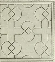 An illustration from Plastering, plain and decorative. A practical treatise on the art & craft of plastering and modelling, including full descriptions of the various tools, materials, processes, and appliances employed ... together with an account of historical plastering in England, Scotland, and Ireland, accompanied by numerous examples (1899)