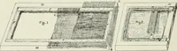 An illustration from Plastering, plain and decorative. A practical treatise on the art & craft of plastering and modelling, including full descriptions of the various tools, materials, processes, and appliances employed ... together with an account of historical plastering in England, Scotland, and Ireland, accompanied by numerous examples (1899)