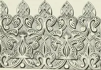 An illustration from Plastering, plain and decorative. A practical treatise on the art & craft of plastering and modelling, including full descriptions of the various tools, materials, processes, and appliances employed ... together with an account of historical plastering in England, Scotland, and Ireland, accompanied by numerous examples (1899)