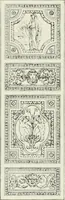 An illustration from Plastering, plain and decorative. A practical treatise on the art & craft of plastering and modelling, including full descriptions of the various tools, materials, processes, and appliances employed ... together with an account of historical plastering in England, Scotland, and Ireland, accompanied by numerous examples (1899)