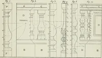 An illustration from Plastering, plain and decorative. A practical treatise on the art & craft of plastering and modelling, including full descriptions of the various tools, materials, processes, and appliances employed ... together with an account of historical plastering in England, Scotland, and Ireland, accompanied by numerous examples (1899)