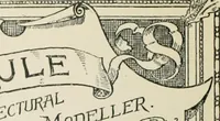 An illustration from Plastering, plain and decorative. A practical treatise on the art & craft of plastering and modelling, including full descriptions of the various tools, materials, processes, and appliances employed ... together with an account of historical plastering in England, Scotland, and Ireland, accompanied by numerous examples (1899)