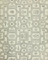 An illustration from Plastering, plain and decorative. A practical treatise on the art & craft of plastering and modelling, including full descriptions of the various tools, materials, processes, and appliances employed ... together with an account of historical plastering in England, Scotland, and Ireland, accompanied by numerous examples (1899)