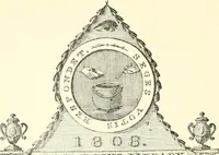 Picture 61 of 179 from American book-plates, a guide to their study with examples ... With a bibliography by Eben Hewins ... Illustrated with many reproductions of rare and interesting book-plates and in the finer editions with many prints from the original coppers both old and recent (1905), leaf 105
