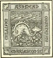 An illustration from American book-plates, a guide to their study with examples ... With a bibliography by Eben Hewins ... Illustrated with many reproductions of rare and interesting book-plates and in the finer editions with many prints from the original coppers both old and recent (1905)