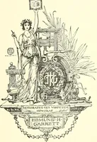 An illustration from American book-plates, a guide to their study with examples ... With a bibliography by Eben Hewins ... Illustrated with many reproductions of rare and interesting book-plates and in the finer editions with many prints from the original coppers both old and recent (1905)