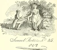 Picture 139 of 179 from American book-plates, a guide to their study with examples ... With a bibliography by Eben Hewins ... Illustrated with many reproductions of rare and interesting book-plates and in the finer editions with many prints from the original coppers both old and recent (1905), leaf 309