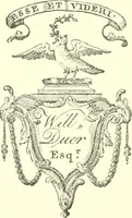 An illustration from American book-plates, a guide to their study with examples ... With a bibliography by Eben Hewins ... Illustrated with many reproductions of rare and interesting book-plates and in the finer editions with many prints from the original coppers both old and recent (1905)