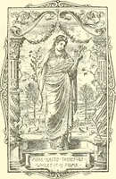 An illustration from American book-plates, a guide to their study with examples ... With a bibliography by Eben Hewins ... Illustrated with many reproductions of rare and interesting book-plates and in the finer editions with many prints from the original coppers both old and recent (1905)