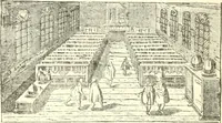 An illustration from American book-plates, a guide to their study with examples ... With a bibliography by Eben Hewins ... Illustrated with many reproductions of rare and interesting book-plates and in the finer editions with many prints from the original coppers both old and recent (1905)