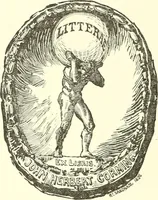 Picture 160 of 179 from American book-plates, a guide to their study with examples ... With a bibliography by Eben Hewins ... Illustrated with many reproductions of rare and interesting book-plates and in the finer editions with many prints from the original coppers both old and recent (1905), leaf 407