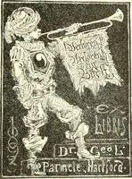 An illustration from American book-plates, a guide to their study with examples ... With a bibliography by Eben Hewins ... Illustrated with many reproductions of rare and interesting book-plates and in the finer editions with many prints from the original coppers both old and recent (1905)