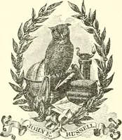 Picture 162 of 179 from American book-plates, a guide to their study with examples ... With a bibliography by Eben Hewins ... Illustrated with many reproductions of rare and interesting book-plates and in the finer editions with many prints from the original coppers both old and recent (1905), leaf 411
