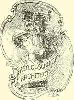 An illustration from American book-plates, a guide to their study with examples ... With a bibliography by Eben Hewins ... Illustrated with many reproductions of rare and interesting book-plates and in the finer editions with many prints from the original coppers both old and recent (1905)