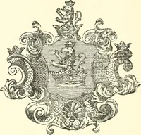 An illustration from American book-plates, a guide to their study with examples ... With a bibliography by Eben Hewins ... Illustrated with many reproductions of rare and interesting book-plates and in the finer editions with many prints from the original coppers both old and recent (1905)