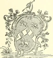 An illustration from American book-plates, a guide to their study with examples ... With a bibliography by Eben Hewins ... Illustrated with many reproductions of rare and interesting book-plates and in the finer editions with many prints from the original coppers both old and recent (1905)