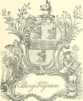 An illustration from American book-plates, a guide to their study with examples ... With a bibliography by Eben Hewins ... Illustrated with many reproductions of rare and interesting book-plates and in the finer editions with many prints from the original coppers both old and recent (1905)