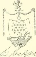 An illustration from American book-plates, a guide to their study with examples ... With a bibliography by Eben Hewins ... Illustrated with many reproductions of rare and interesting book-plates and in the finer editions with many prints from the original coppers both old and recent (1905)