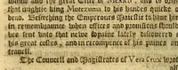 An illustration from The pleasant historie of the conquest of the West India, : now called New Spaine. atchieued by the most woorthie prince Hernando Cortes ... (1596)