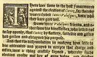 An illustration from The pleasant historie of the conquest of the VVeast India, now called New Spayne, atchieued by the vvorthy prince Hernando Cortes ... (1578)