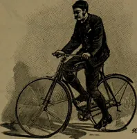An illustration from The pleasures, objects, and advantages of cycling : with numerous illustrations (1887)