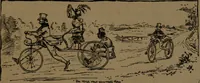 An illustration from The pleasures, objects, and advantages of cycling : with numerous illustrations (1887)