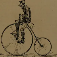 An illustration from The pleasures, objects, and advantages of cycling : with numerous illustrations (1887)