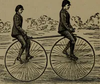 An illustration from The pleasures, objects, and advantages of cycling : with numerous illustrations (1887)