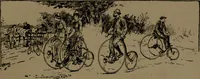 An illustration from The pleasures, objects, and advantages of cycling : with numerous illustrations (1887)