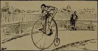 An illustration from The pleasures, objects, and advantages of cycling : with numerous illustrations (1887)