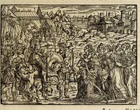 Picture 14 of 26 from Plvtarchi Chaeronensis Svmmi et philosophi et historici parallela : id est, vitae illvstrivm vivorvm Graecorvm et Romanorum (1580), leaf 145