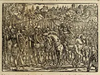 Picture 17 of 26 from Plvtarchi Chaeronensis Svmmi et philosophi et historici parallela : id est, vitae illvstrivm vivorvm Graecorvm et Romanorum (1580), leaf 181
