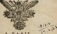 An illustration from Poesies, en Latin et en François (1653)