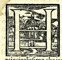 An illustration from Poetica di Iason Denores : nella qual per via di definitione & diuisione si tratta secondo l'opinion d'Artist[otle] della tragedia, del poema heroico, & della comedia (1588)