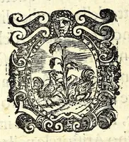 An illustration from Poetica di Iason Denores : nella qual per via di definitione & diuisione si tratta secondo l'opinion d'Artist[otle] della tragedia, del poema heroico, & della comedia (1588)
