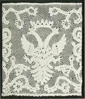 An illustration from Point and pillow lace : a short account of various kinds ancient and modern, and how to recognize them (1899)