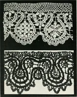 An illustration from Point and pillow lace : a short account of various kinds ancient and modern, and how to recognize them (1899)