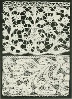 An illustration from Point and pillow lace : a short account of various kinds ancient and modern, and how to recognize them (1899)