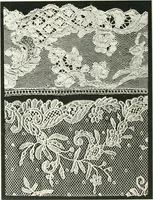 An illustration from Point and pillow lace : a short account of various kinds ancient and modern, and how to recognize them (1899)