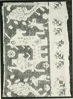 An illustration from Point and pillow lace : a short account of various kinds ancient and modern, and how to recognize them (1899)