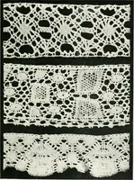 An illustration from Point and pillow lace : a short account of various kinds ancient and modern, and how to recognize them (1899)