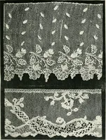 An illustration from Point and pillow lace : a short account of various kinds ancient and modern, and how to recognize them (1899)