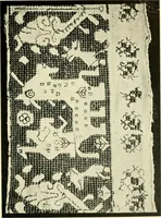 Picture 13 of 66 from Point and pillow lace; a short account of various kinds, ancient and modern, and how to recognise them (1905), leaf 40