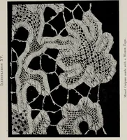 Picture 21 of 55 from Point and pillow lace; a short account of various kinds, ancient and modern, and how to recognise them (1905), leaf 98