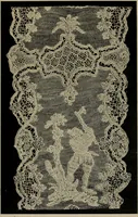 Picture 31 of 56 from Point and pillow lace; a short account of various kinds ancient and modern, and how to recognize them (1905), leaf 114