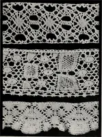 An illustration from Point and pillow lace : a short account of various kinds ancient and modern, and how to recognize them (1899)