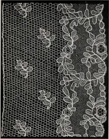 An illustration from Point and pillow lace : a short account of various kinds ancient and modern, and how to recognize them (1899)