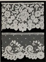 An illustration from Point and pillow lace : a short account of various kinds ancient and modern, and how to recognize them (1899)