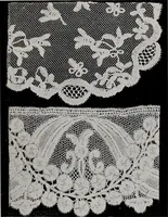 An illustration from Point and pillow lace : a short account of various kinds ancient and modern, and how to recognize them (1899)
